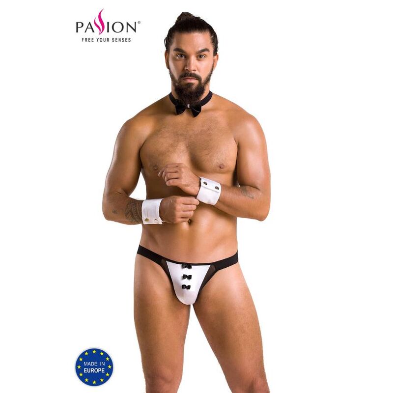 PASSION - 036 SLIP ALFROJO NEGRO L/XL PASSION MEN
