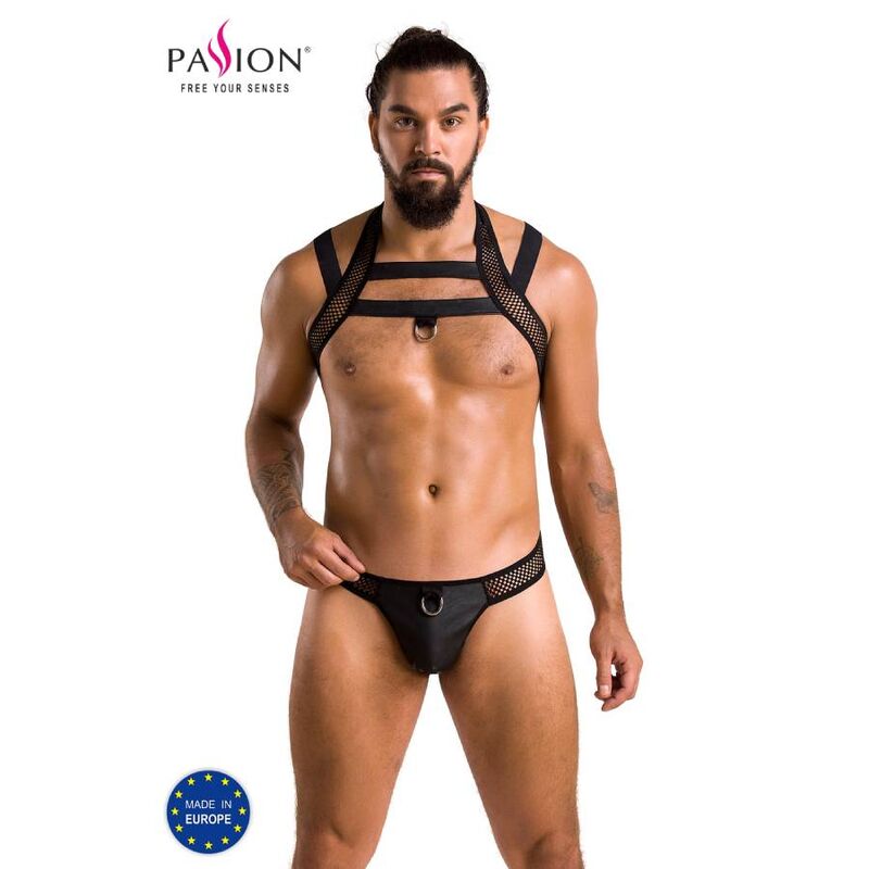 PASSION - 043 SET JACOB NEGRO L/XL PASSION MEN