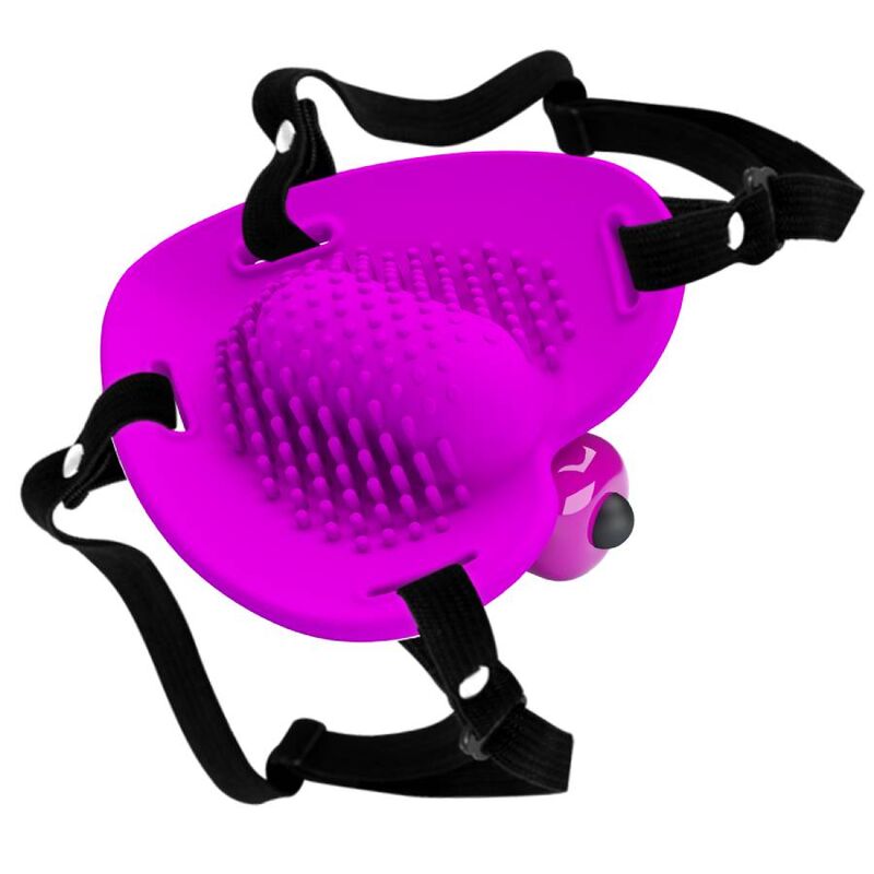 PRETTY LOVE - MASAJEADOR DE CLÍTORIS HEARTBEAT 10 MODOS DE VIBRACIÓN MORADO PRETTY LOVE FLIRTATION