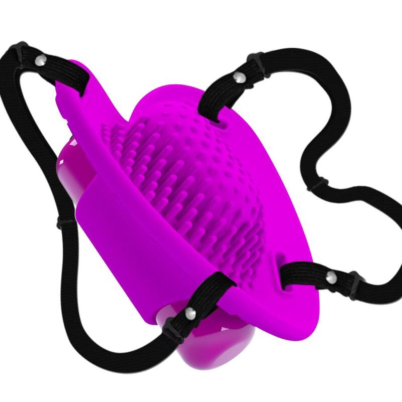 PRETTY LOVE - MASAJEADOR DE CLÍTORIS HEARTBEAT 10 MODOS DE VIBRACIÓN MORADO PRETTY LOVE FLIRTATION
