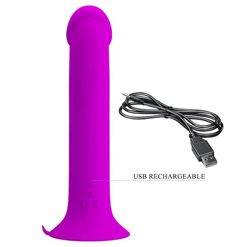 PRETTY LOVE - MURRAY VIBRADOR Y ESTIMULADOR PUNTO G MORADO PRETTY LOVE FLIRTATION