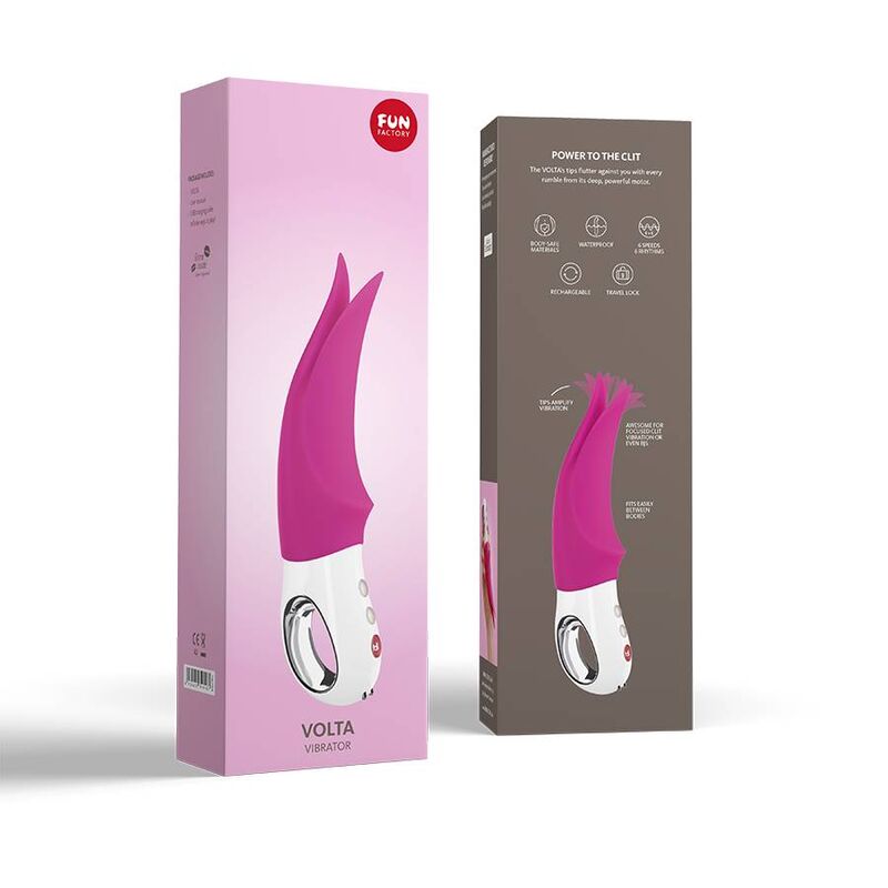 FUN FACTORY - VOLTA G5 CLITORAL VIBRADOR NEGROBERRY FUN FACTORY