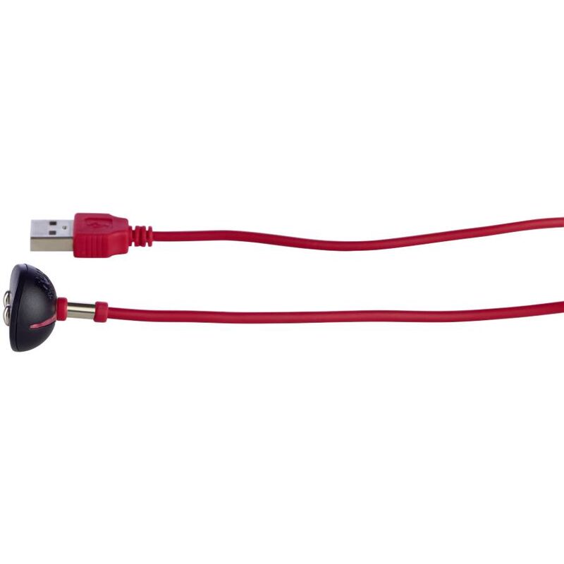 FUN FACTORY - CARGADOR MAGNETICO USB ROJO FUN FACTORY