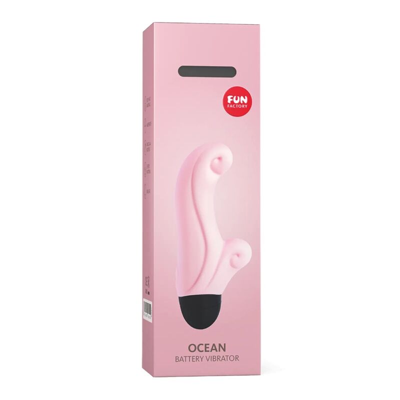FUN FACTORY - OCEAN VIBRADOR RABBIT ROSA FUN FACTORY