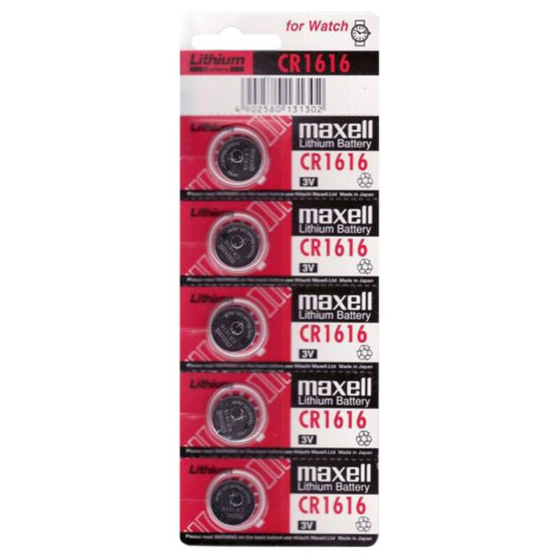 MAXELL - PILA BOTON LITIO CR1616 3V BLISTER*5 MAXELL