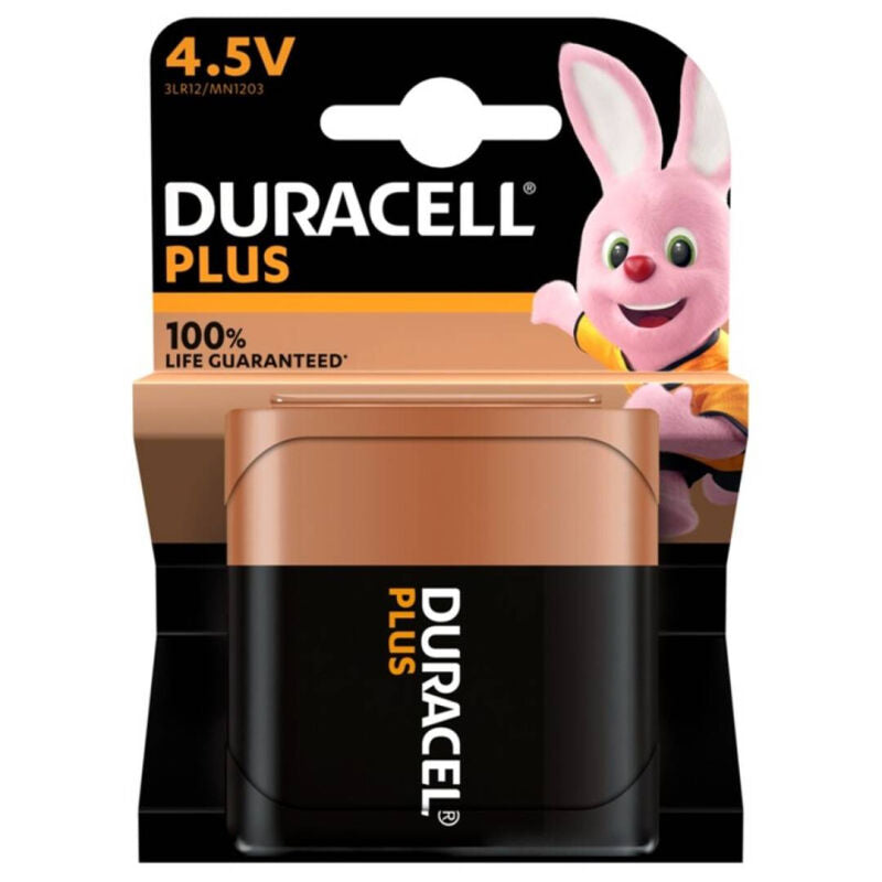 DURACELL - PLUS POWER 100 PILA ALCALINA 4,5V 3LR12 BLISTER*1 DURACELL
