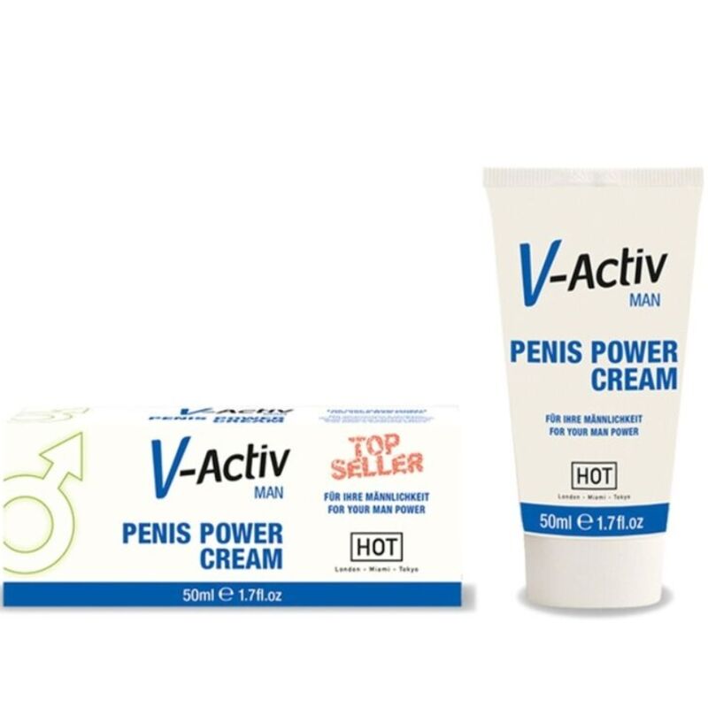 HOT - V-ACTIV CREMA POTENCIADORA HOMBRE 50ML HOT
