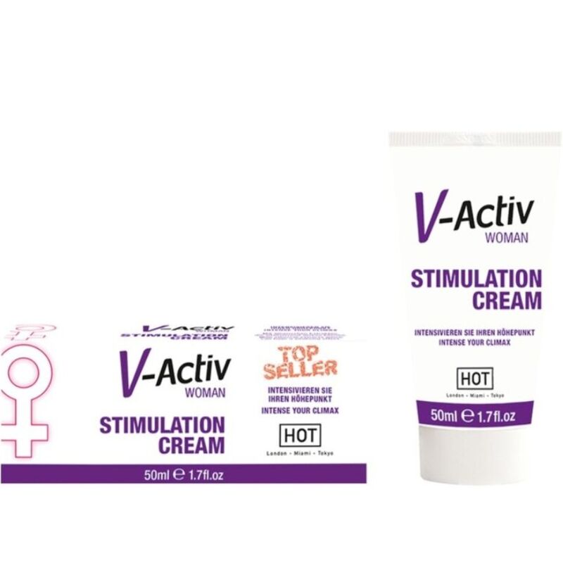 HOT - V-ACTIV CREMA ESTIMULADORA MUJER 50ML HOT