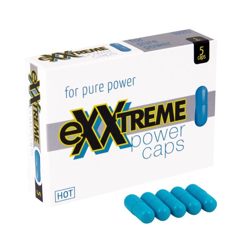 HOT - EXXTREME CÁPSULAS ESTIMULANTES 5 CPS HOT