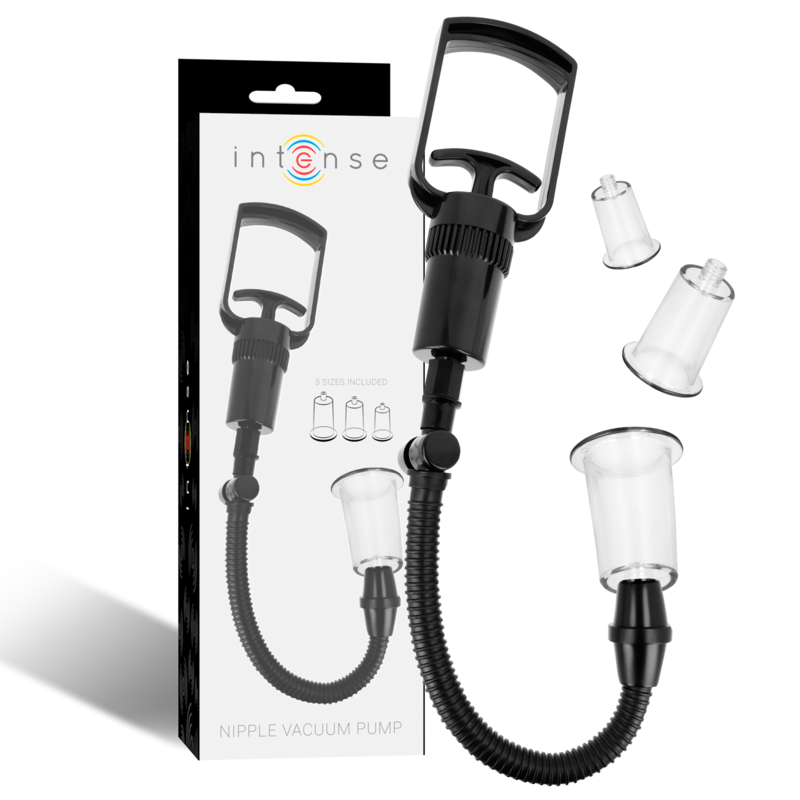 INTENSE - PUMP BOMBA PEZONES 3 COPAS INTERCAMBIABLES INTENSE PUMP