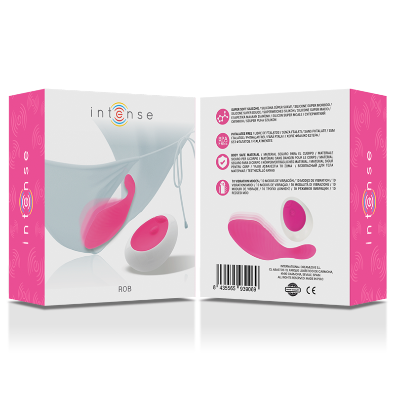 INTENSE - ROB PANTIE CONTROL REMOTO ROSA INTENSE FUN