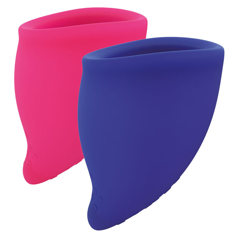 FUN FACTORY - FUN CUP EXPLORE KIT COPA MENSTRUAL ROSA & ULTRAMARINE FUN FACTORY