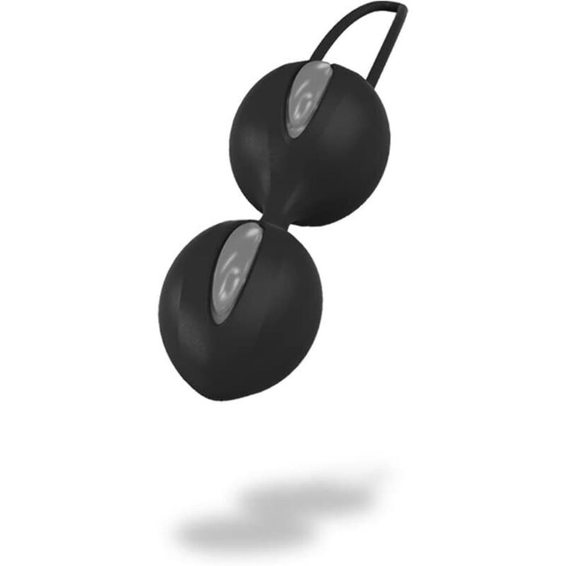 FUN FACTORY - SMARTBALLS DUO BOLAS PELVICAS GRIS/NEGRO FUN FACTORY