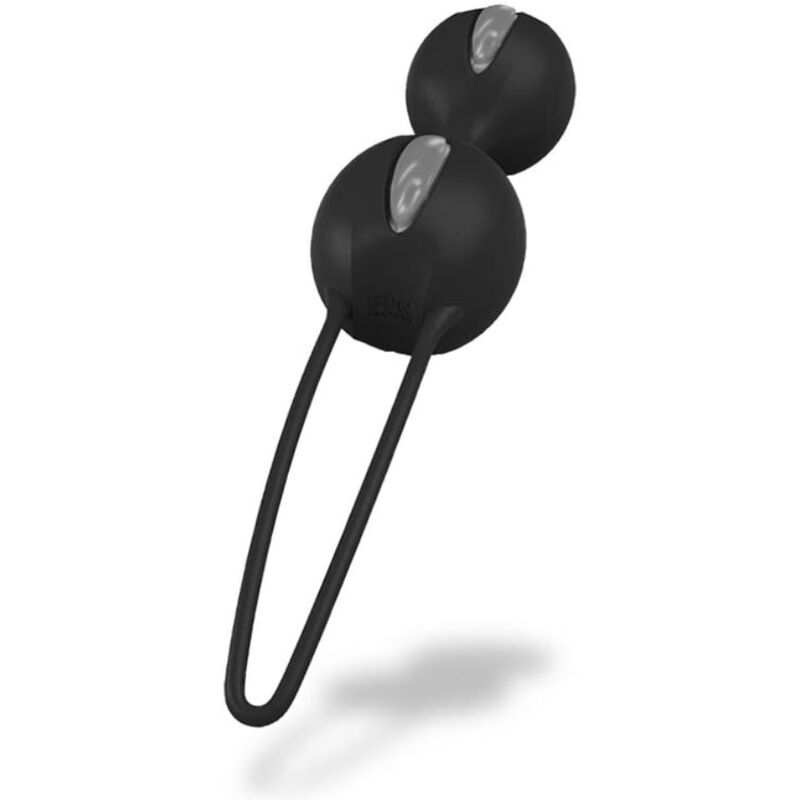 FUN FACTORY - SMARTBALLS DUO BOLAS PELVICAS GRIS/NEGRO FUN FACTORY