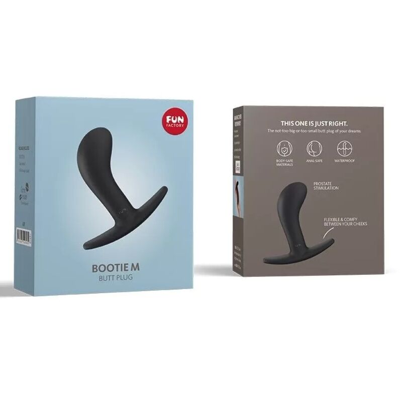 FUN FACTORY - BOOTIE ANAL PLUG MEDIUM NEGRO FUN FACTORY