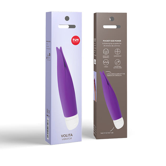 FUN FACTORY - VOLITA VIBRADOR ESTIMULADOR VIOLETA FUN FACTORY