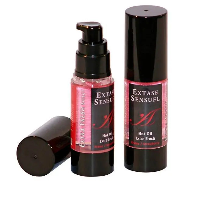 EXTASE SENSUAL - ACEITE MASAJE EFECTO EXTRA FRESH FRESA 30 ML EXTASE SENSUAL