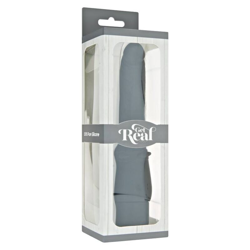 GET REAL - CLASSIC SMOOTH VIBRADOR NEGRO GET REAL