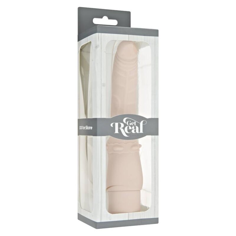 GET REAL - CLASSIC SMOOTH VIBRADOR NATURAL GET REAL