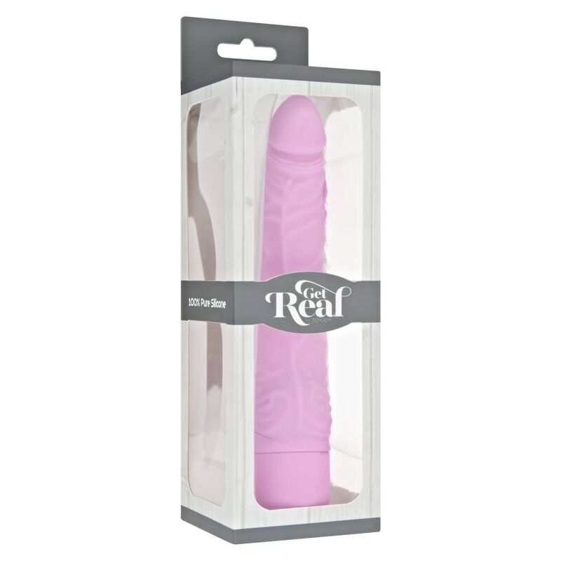 GET REAL - CLASSIC SLIM VIBRADOR ROSA GET REAL