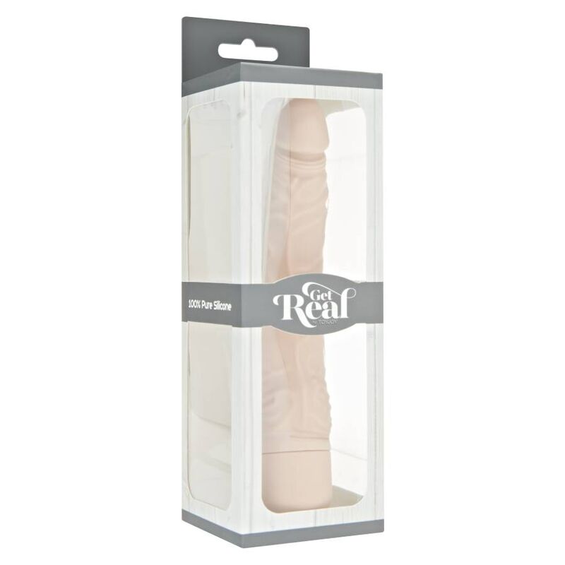 GET REAL - CLASSIC SLIM VIBRADOR NATURAL GET REAL