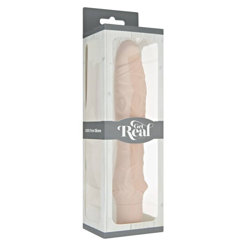 GET REAL - CLASSIC LARGE VIBRADOR NATURAL GET REAL