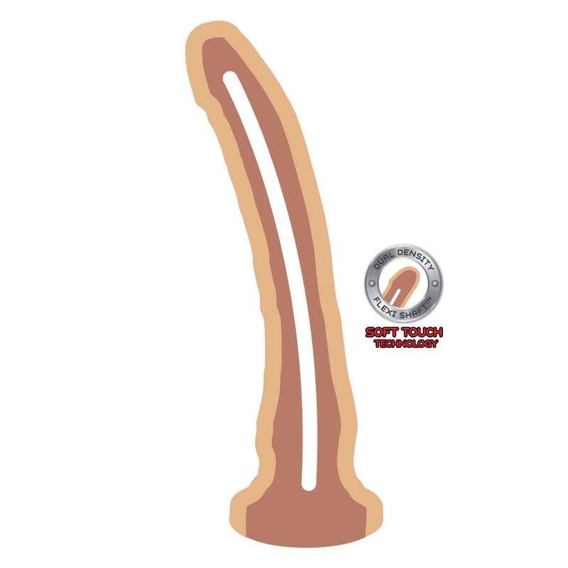 GET REAL - DUAL DENSITY DONG 20,5 CM NATURAL GET REAL