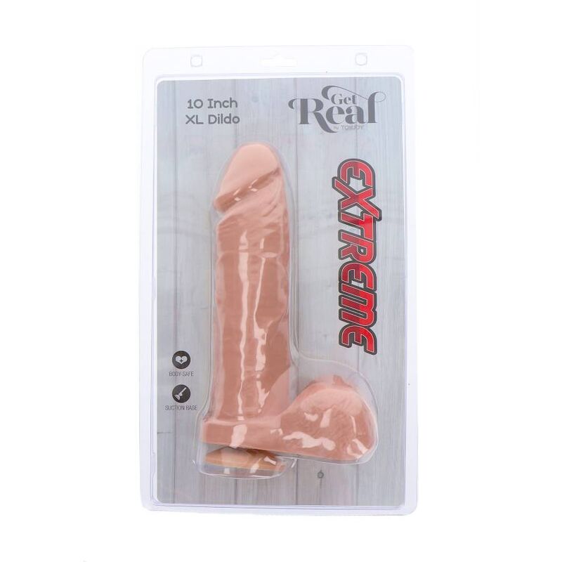 GET REAL - EXTREME XL DILDO 25,5 CM NATURAL GET REAL