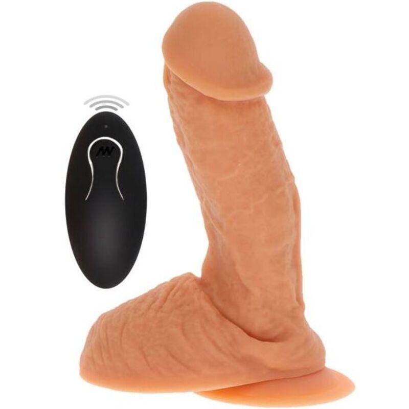 GET REAL - DILDO VIBRADOR SILICONA NATURAL GET REAL