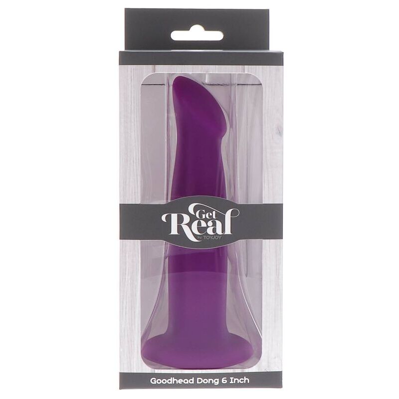GET REAL - GOODHEAD DONG 12 CM MORADO GET REAL