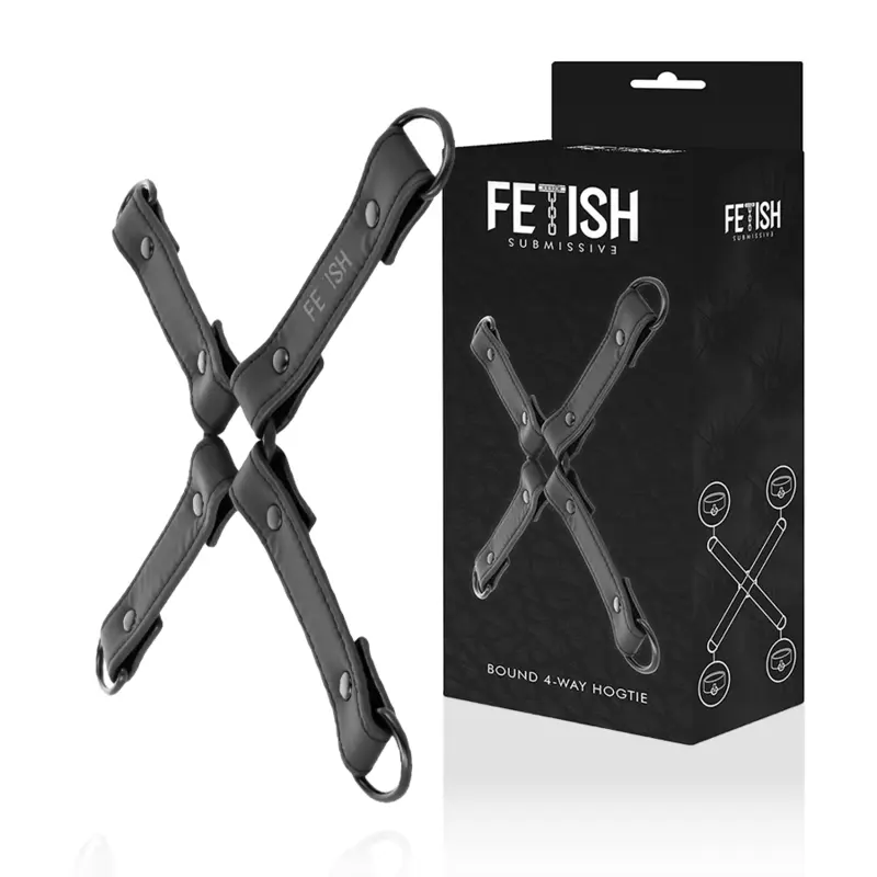 FETISH SUBMISSIVE - UNIÓN ESPOSAS CUERO VEGANO FETISH SUBMISSIVE BONDAGE