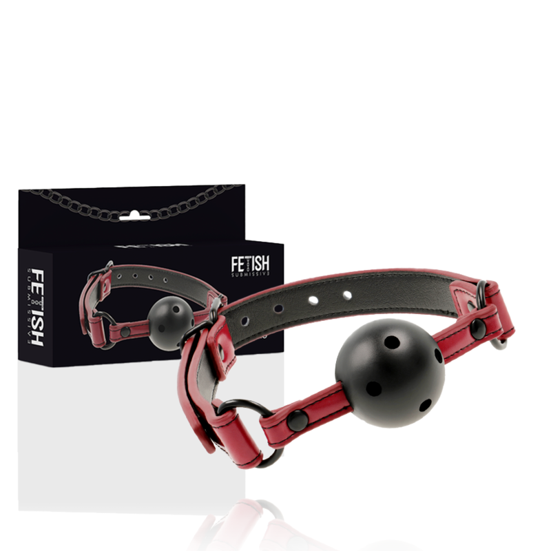 FETISH SUBMISSIVE DARK ROOM - MORDAZA TRANSPIRABLE FETISH SUBMISSIVE DARK ROOM