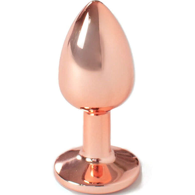 SECRETPLAY - METAL BUTT PLUG ORO ROSA TALLA S 7 CM SECRETPLAY TOYS