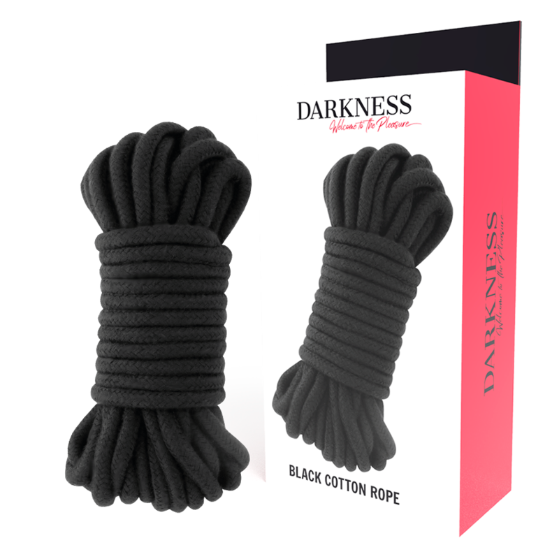 DARKNESS - CUERDA JAPONESA 20 M NEGRO DARKNESS BONDAGE