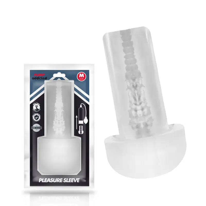 PUMP ADDICTED - PLEASURE SLEEVE SERIE MANUAL PUMP ADDICTED