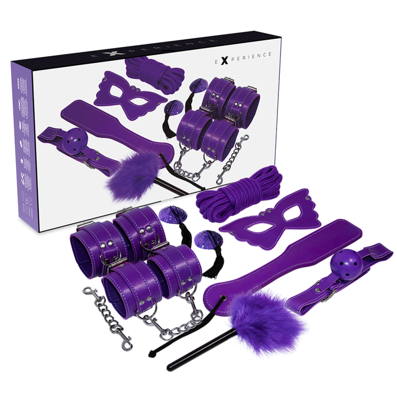 EXPERIENCE - BDSM FETISH KIT SERIE PURPLE EXPERIENCE