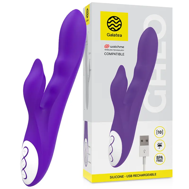 GALATEA - GALO VIBRADOR LILA COMPATIBLE CON WATCHME WIRELESS TECHNOLOGY GALATEA
