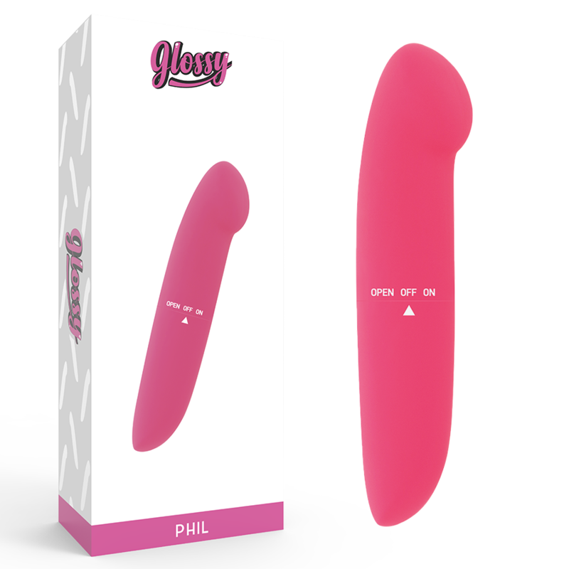 GLOSSY - PHIL VIBRADOR ROSA GLOSSY