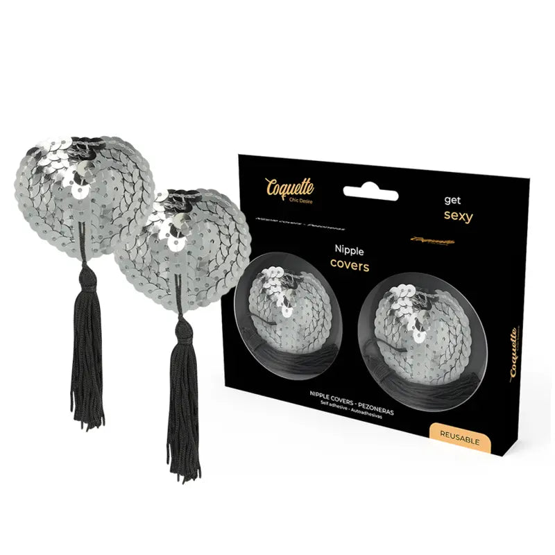 COQUETTE CHIC DESIRE - CUBRE PEZONES SILVER COQUETTE ACCESSORIES
