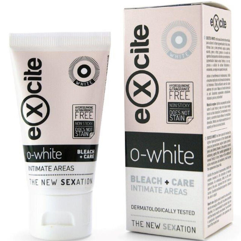 EXCITE - O WHITE BLEACH + CARE INTIMATE AREAS 50 ML EXCITE