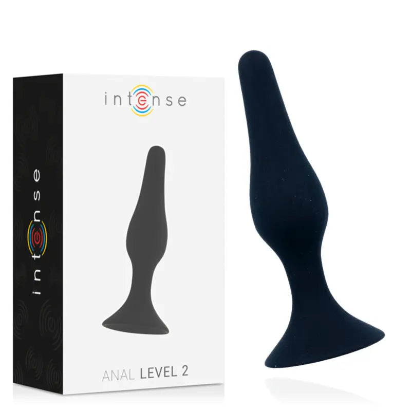 INTENSE - ANAL LEVEL 2 11.5CM NEGRO INTENSE ANAL TOYS