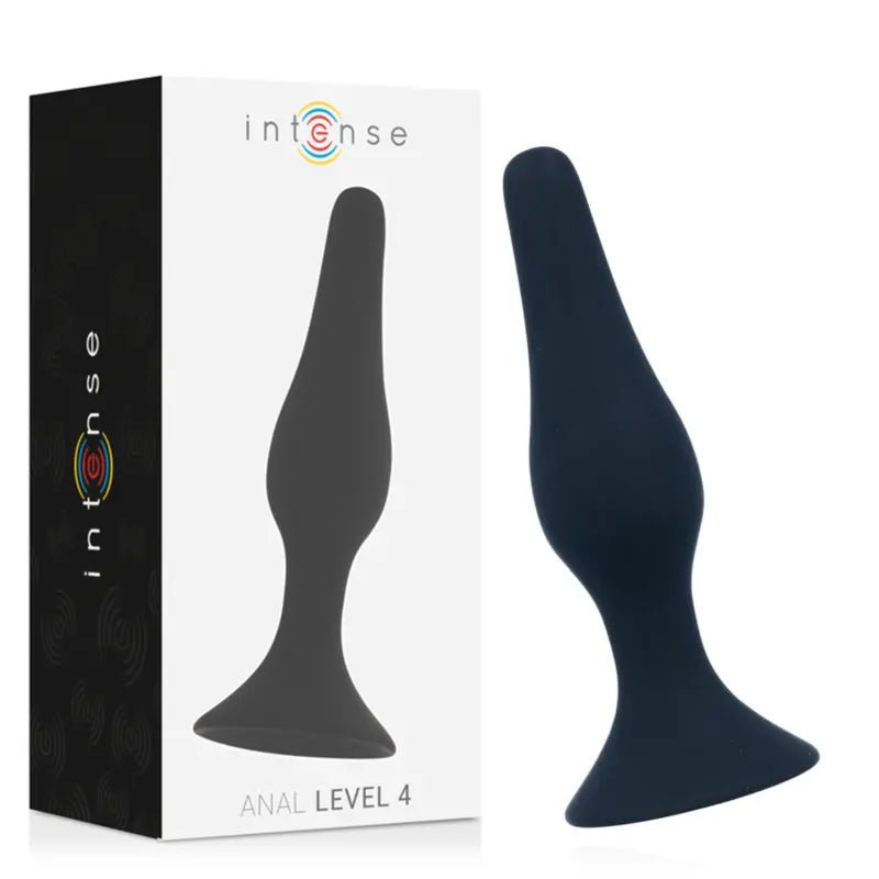 INTENSE - ANAL LEVEL 4 15.5CM NEGRO INTENSE ANAL TOYS