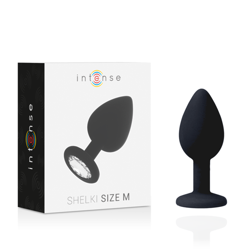 INTENSE - SHELKI M PLUG ANAL NEGRO INTENSE ANAL TOYS