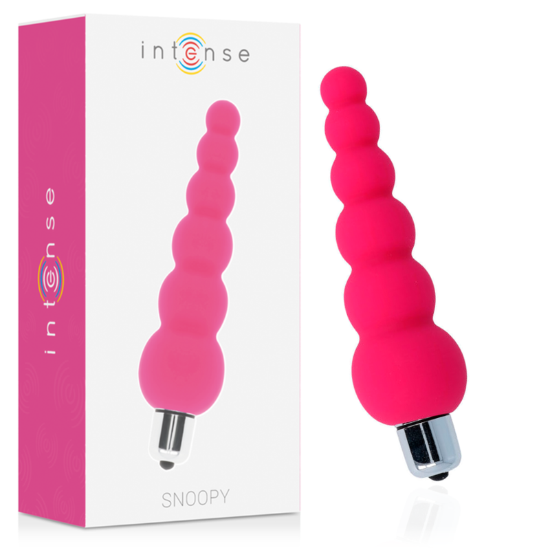 INTENSE - SNOOPY 7 SPEEDS SILICONE ROSA INTENSO INTENSE ANAL TOYS