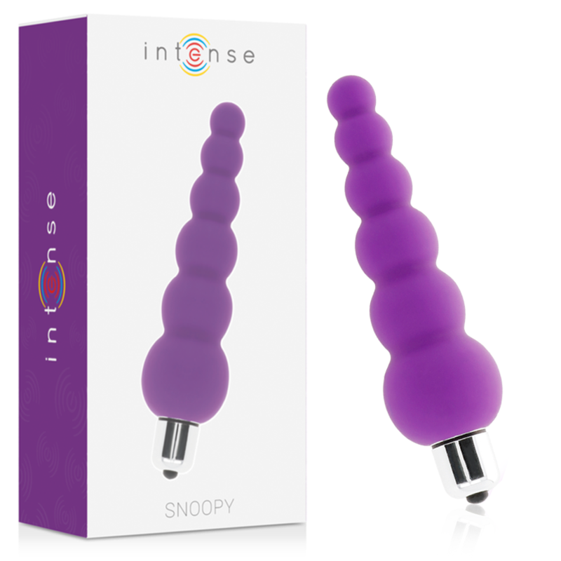 INTENSE - SNOOPY 7 SPEEDS SILICONE LILA INTENSE ANAL TOYS