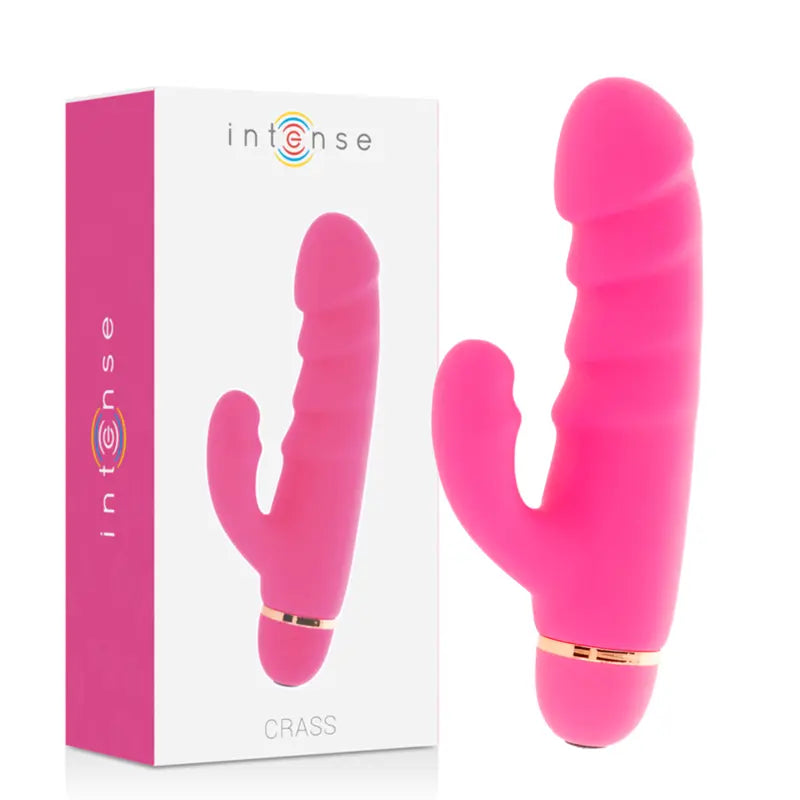 INTENSE - CRASS 20 SPEEDS SILICONE ROSA INTENSE FUN