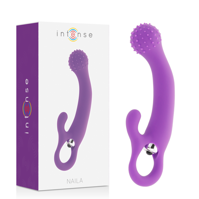 INTENSE - NAILA VIBRATING SILICONE LILA INTENSE FUN