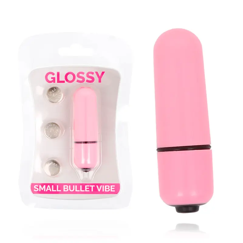 GLOSSY - SMALL BALA VIBRADORA ROSA GLOSSY