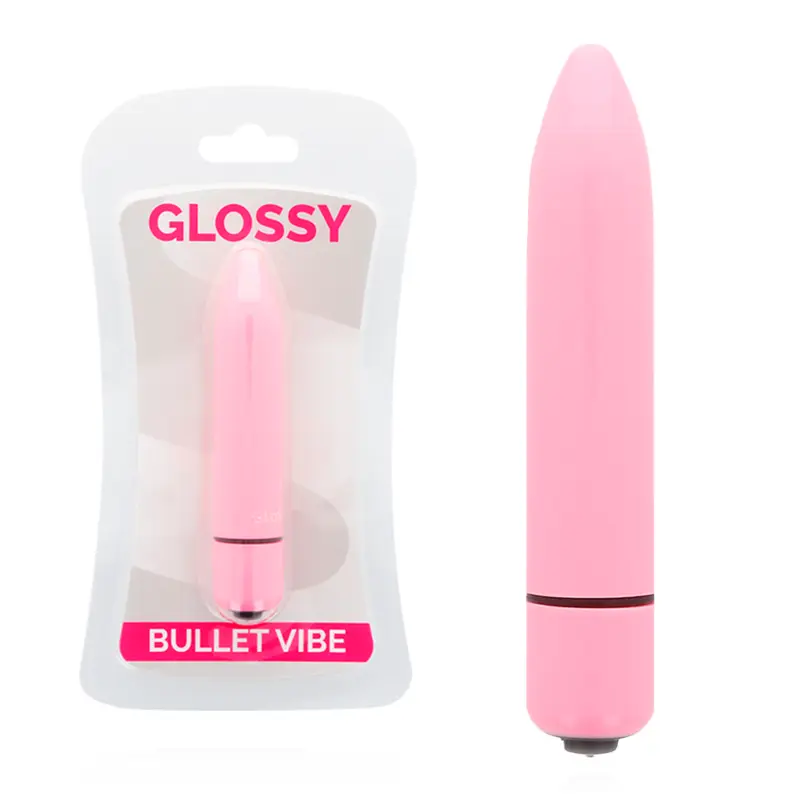 GLOSSY - THIN VIBRADOR ROSA INTENSO GLOSSY