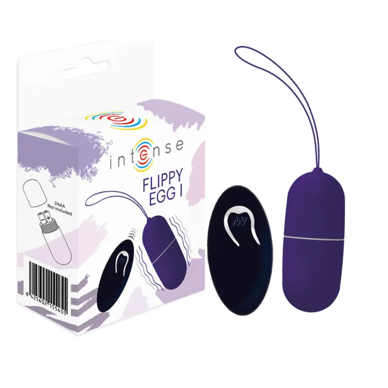 INTENSE - FLIPPY I HUEVO CONTROL REMOTO LILA INTENSE COUPLES TOYS